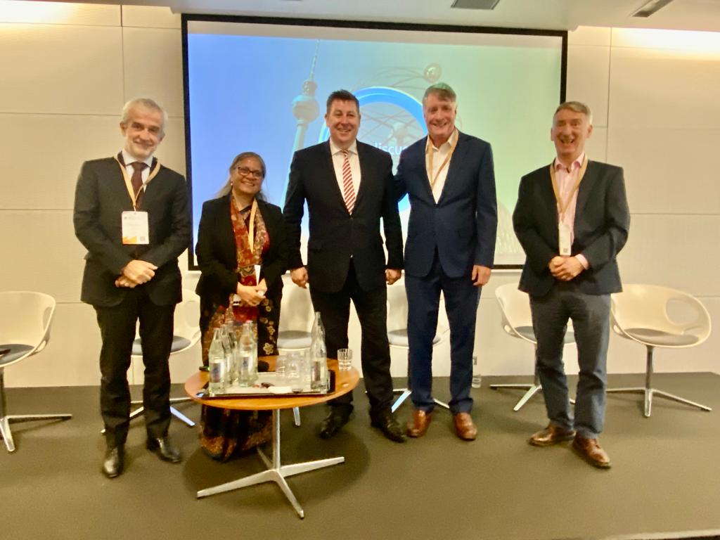 IKP_SciencePark's tweet image. Deepanwita Chattopadhyay, moderates a breakout session on &apos;Collisions, Conversations, &amp;amp; Partnerships&apos; at the 40th IASP World Conference 2023 with panellists Stephen Ryan, Alberto Mina, Brian Darmody, &amp;amp; Rawad Chammas in attendance.

#IASPLuxembourg #IASPWorldConference