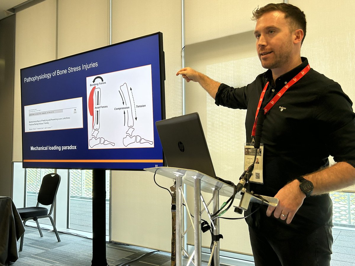 ERubberTires's tweet image. Dr Thomas O’Leary proposing the value of nutrition interventions in bone injuries 
@ICSPP2023 
#ICSPP2023