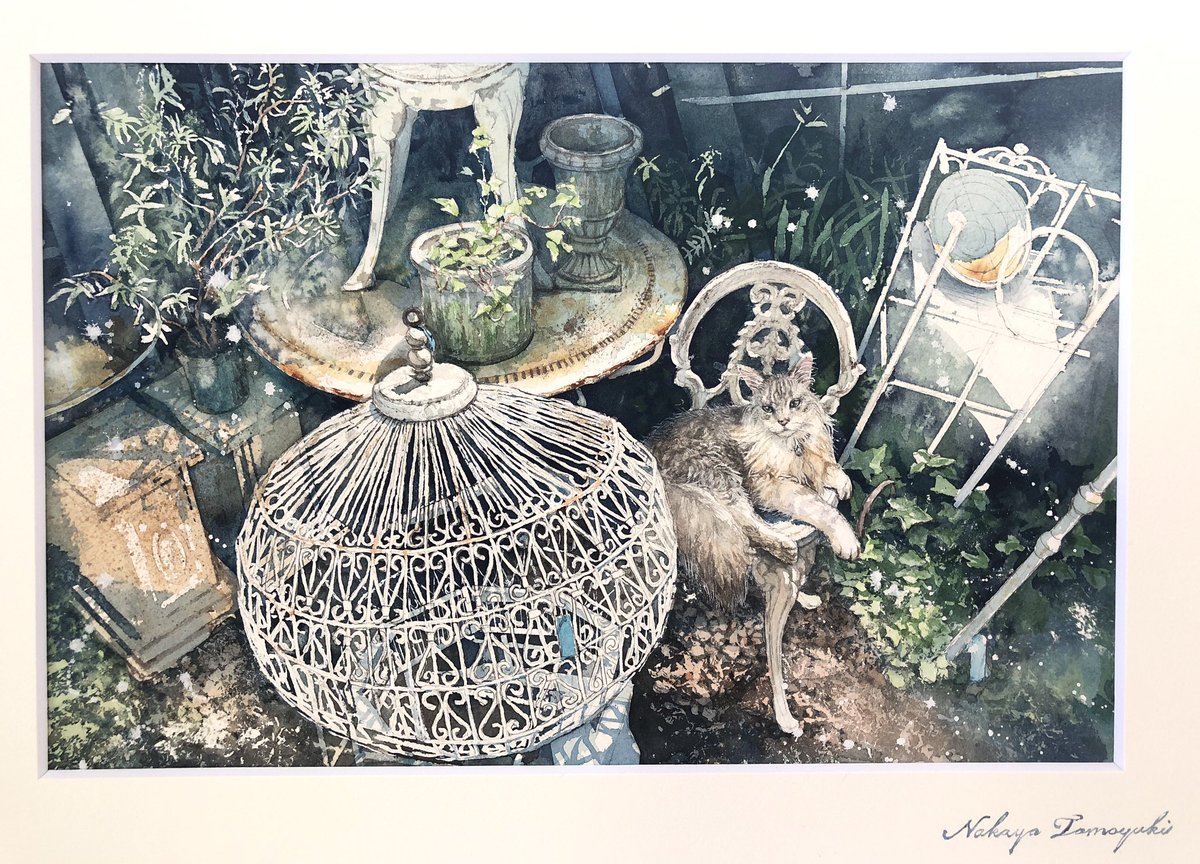 ◼︎出展作品
燭台と銀の猫
月の夜には 