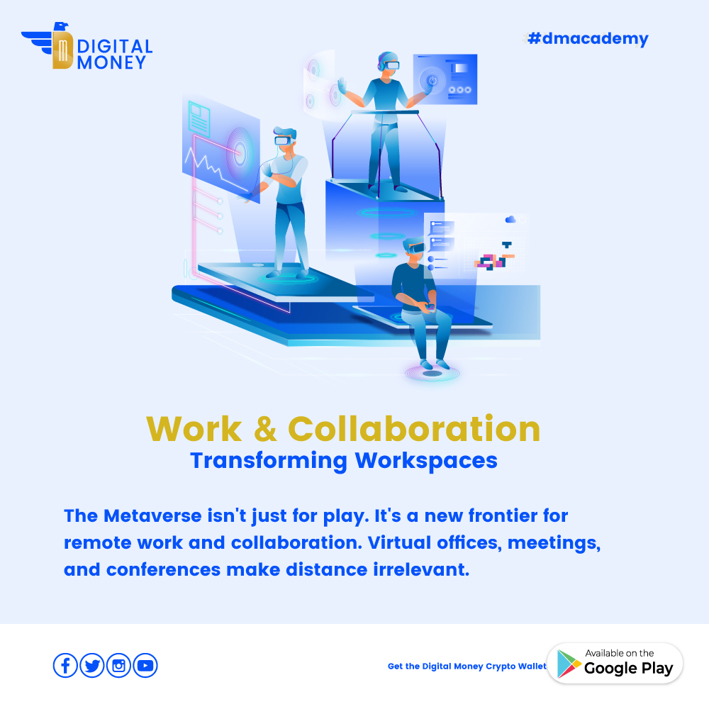 Dmacademy_23's tweet photo. The Metaverse is here to stay, and it's changing everything.
Ready to dive deep into the #Metaverse, #Blockchain, #Web3, #DeFi, and more? Follow us @dmacademy for an exciting journey into the digital frontier. https://t.co/qU34CIoDkp