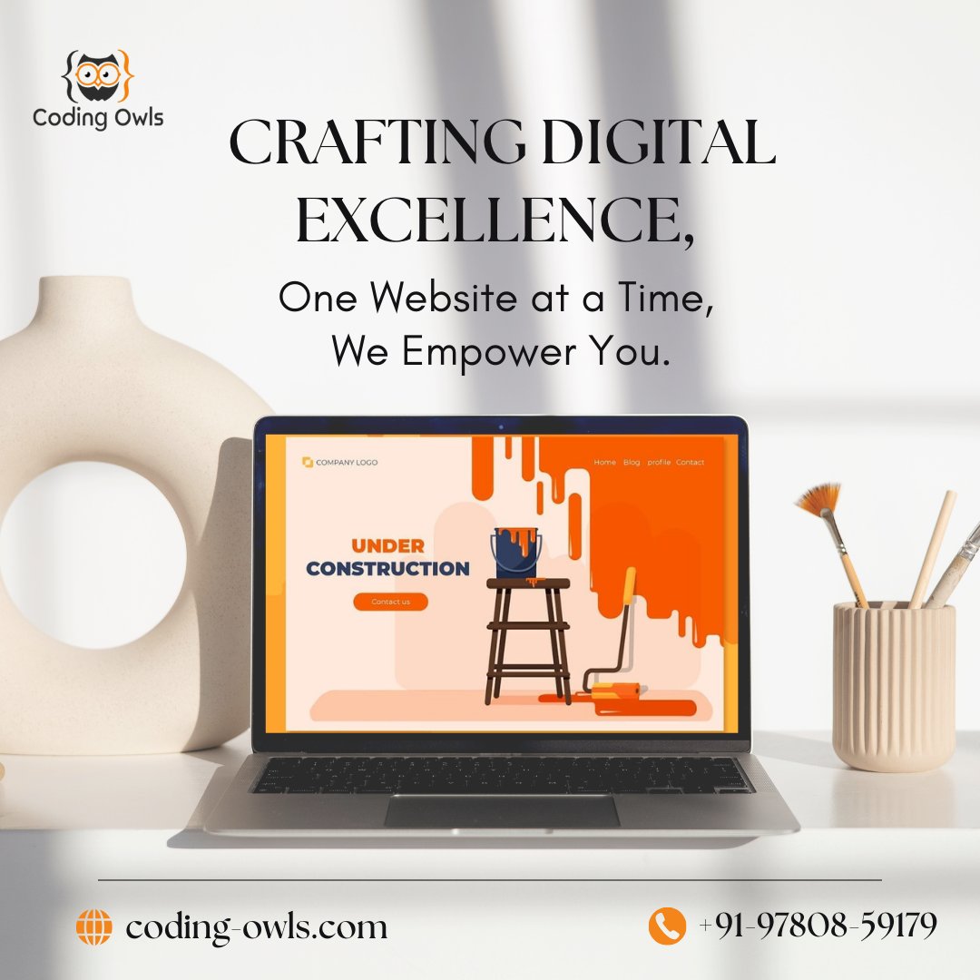 codingowlsca's tweet image. Join us on the journey of crafting digital excellence! 
💻✨ We&apos;re here to empower you with stunning websites that make a difference.
coding-owls.com

#WebsiteDevelopment #DigitalExcellence #WebDesign #Empowerment #OnlinePresence #CraftingSuccess