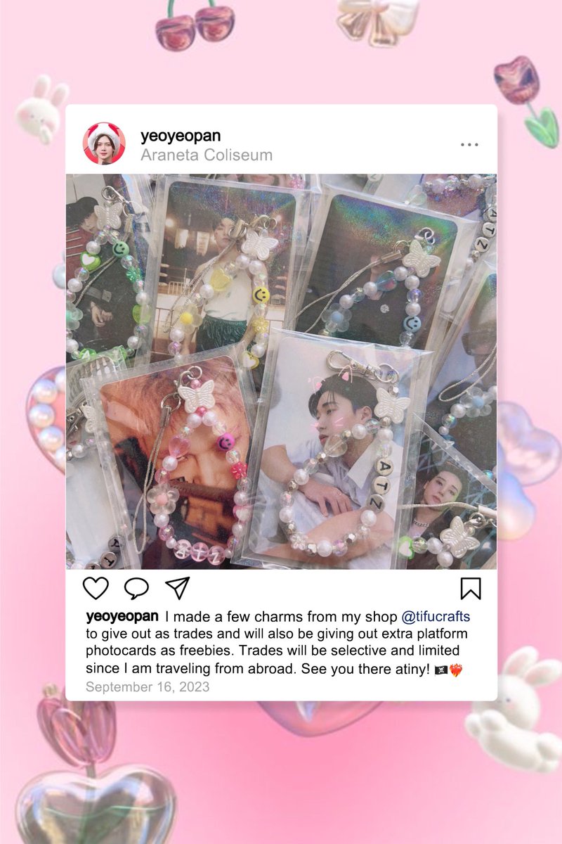 Made some charms ~ two more days and my first time in 🇵🇭 See you there atiny~ 🏴‍☠️❤️‍🔥
#ATEEZ #에이티즈 #FilotinyFreebies #Break_The_Wall_MNL