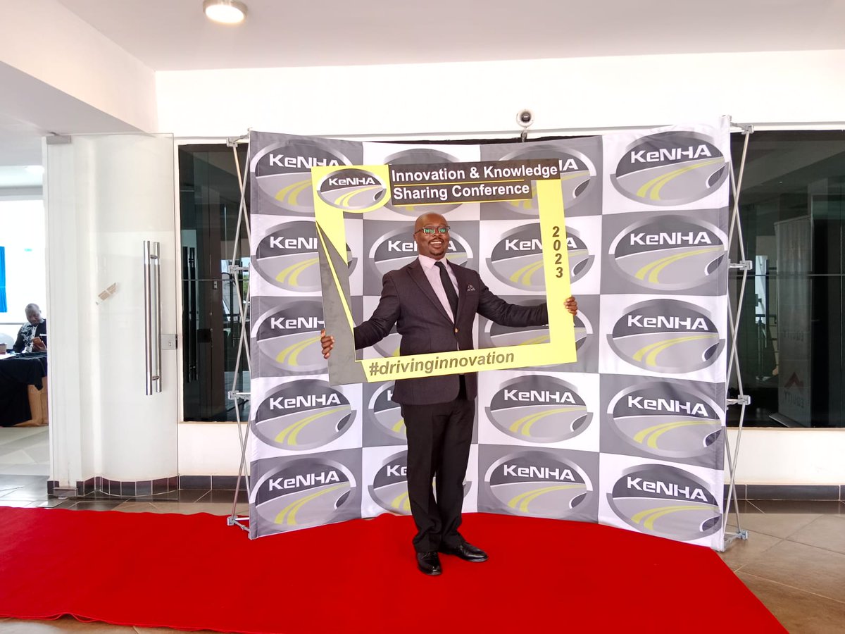 14/9/2023 Joseph Alot -CEO RACECA attending KeNHA's 1st Conference on Innovation and Knowledge Sharing. Inspiring to see  in attendance speakers and innovations from all over the world. #Innovation #KnowledgeSharing"
