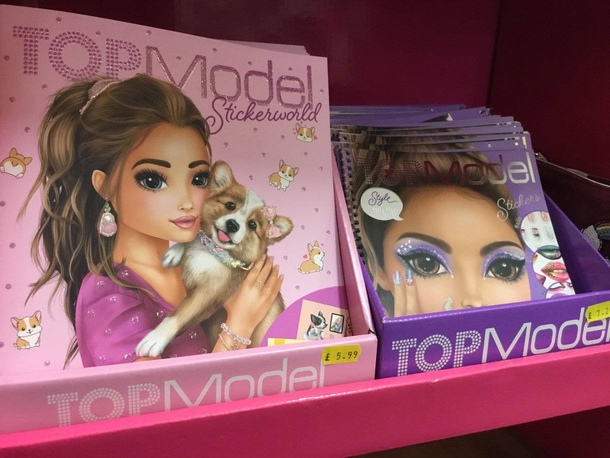 toymasterleigh's tweet photo. Top Model by Depesche range of colouring books, sticker books, glitter pens, bracelets, brushes and pencils. Creative activities for ages 8 +. Encourage their creative side with this quality range of artistic books. #toymasterleigh #depesche https://t.co/ba38wgi5LW
