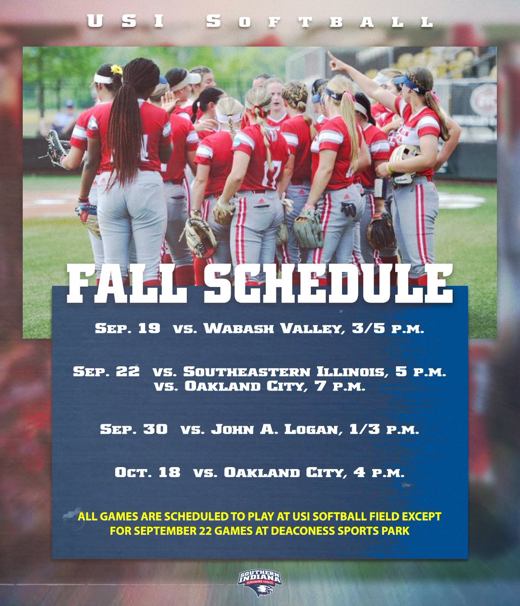 Put it in your calendar 🦅 🗓️