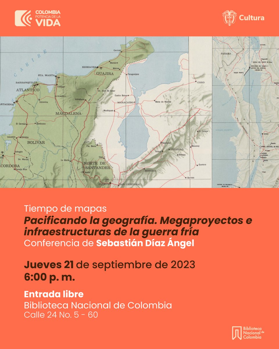 BibliotecaNalCo's tweet photo. 🗺 ¿Sabes qué significan las siglas SAGLS?
El ‘Sistema de los Grandes Lagos de América del Sur – SAGLS' fue un proyecto de ingeniería geográfica de la década de 1960 que nunca se implementó.
🧵 https://t.co/zXy1mZjdSS