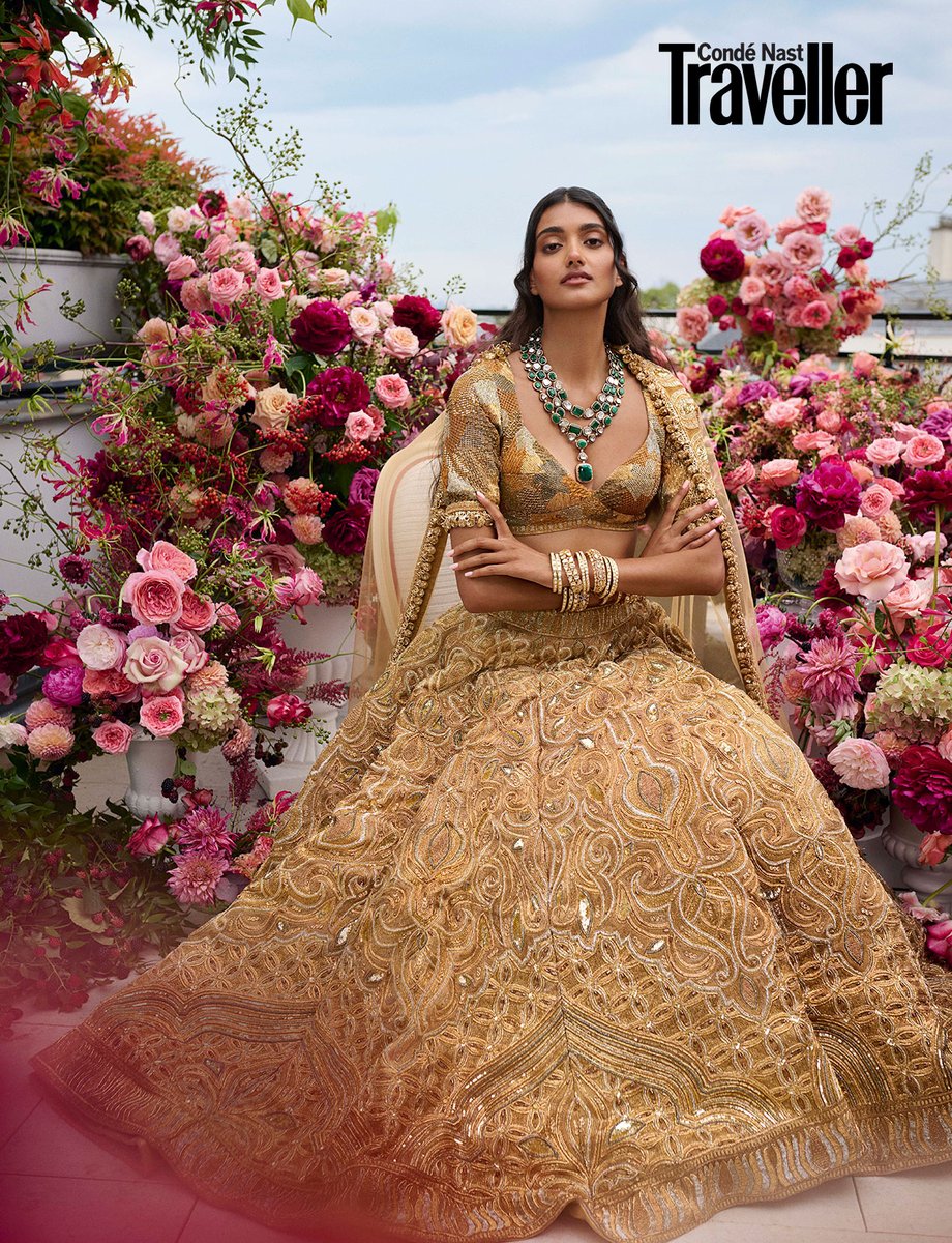 'My heritage has an influence on my style choices, especially when it comes to colours and fabrics. I feel so lucky to be Indian and I spent my childhood around textiles and samples of clothes my Nani would make for herself.'

#CNTDestinationWeddings

cntraveller.in/story/neelam-g…