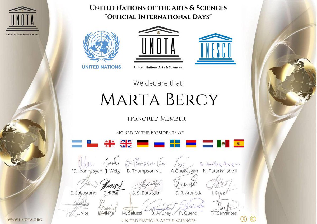 ConsulCuba_ARG's tweet image. El Consulado de Cuba en Argentina y toda la Misión, se enorgullecen en felicitar a #MartaBercy por el reconocimiento que se le concede desde #NacionesUnidas 
Muchas felicidades, Marta Bercy!!!
#CubaEsCultura 🇨🇺❤️