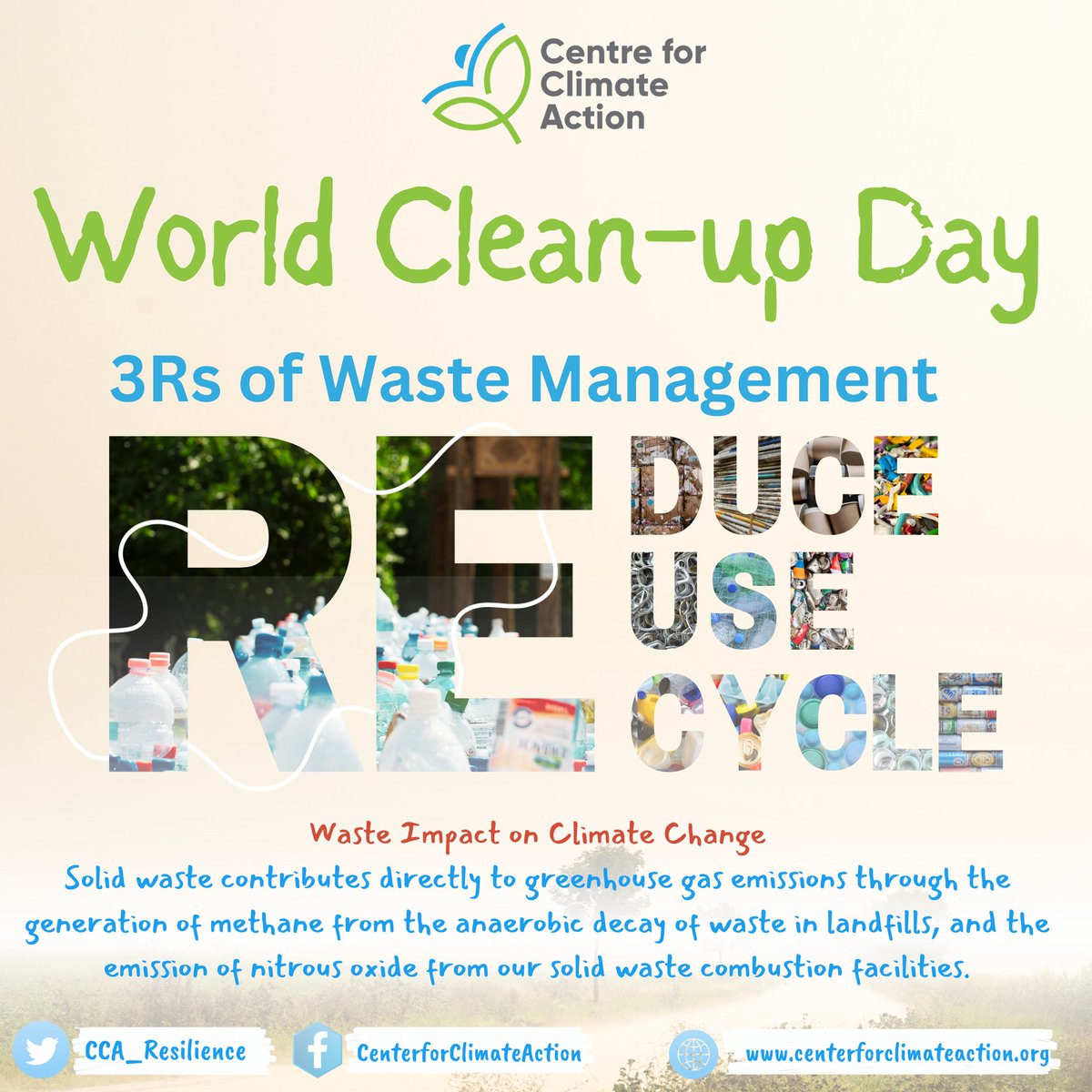 Learn on how solid waste impact climate change as we commemorate World Clean-up Day.

<a href="/followers/">はうはう</a> which waste management mechanism do you think is more effective among the 3?
