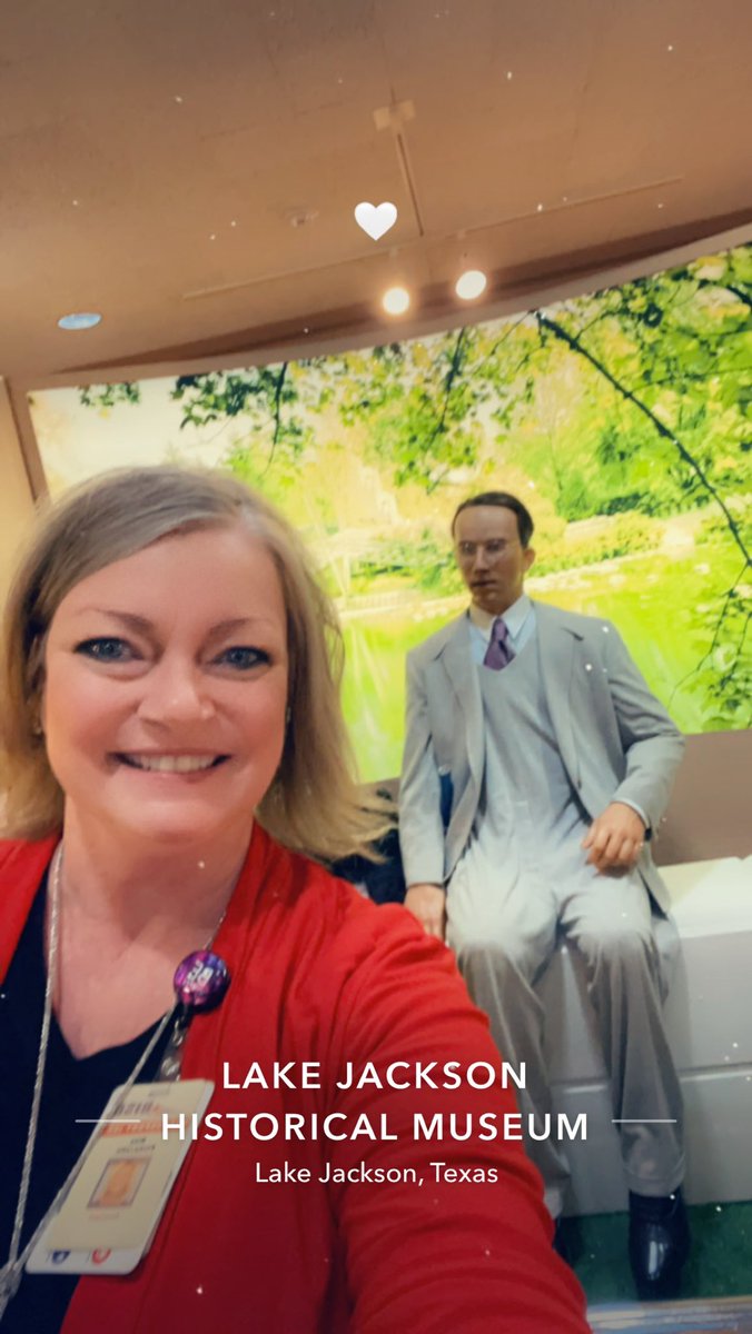 ritapintavalle's tweet image. Thank you to @LJ_History for hosting an event for educators! The Museum has many ways to share the history of Lake Jackson at the museum or they can bring information to your classroom! #thisway #youmatter #community