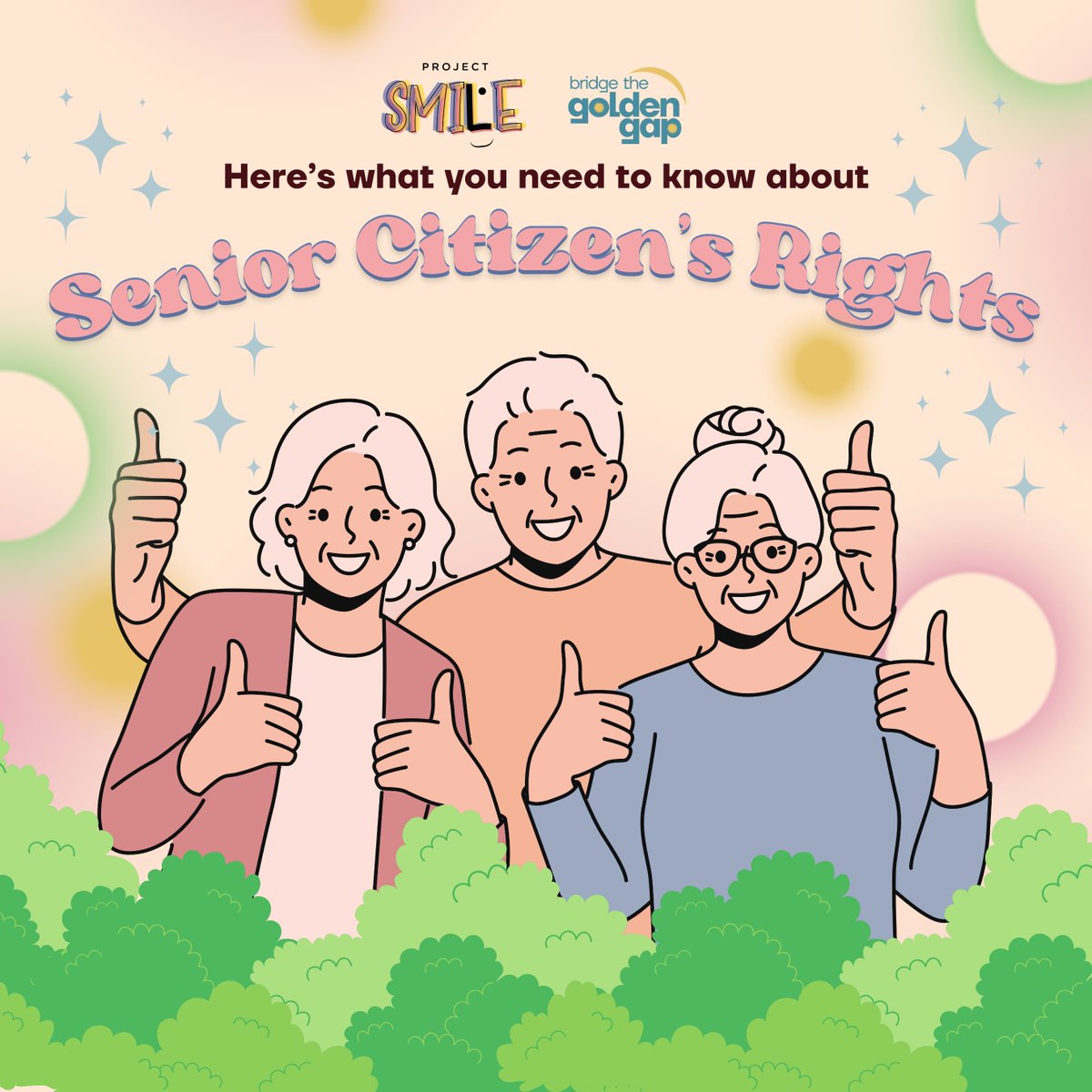 ProjectSMILE_PH's tweet photo. 🌟 Empowering our Golden Generation: Philippines' Commitment to Senior Citizens' Rights and Well-being!

(1/3) https://t.co/V2ZMA6u4f9