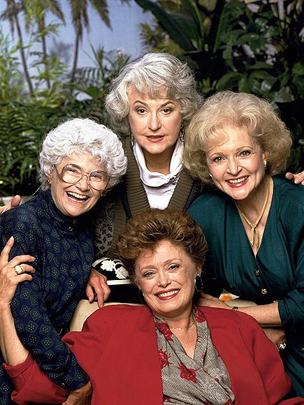 The hit NBC sitcom "The Golden Girls" debuted on tv today in 1985. The series ran for 7 seasons and aired 180 episodes. #80s #80stv #1980s
