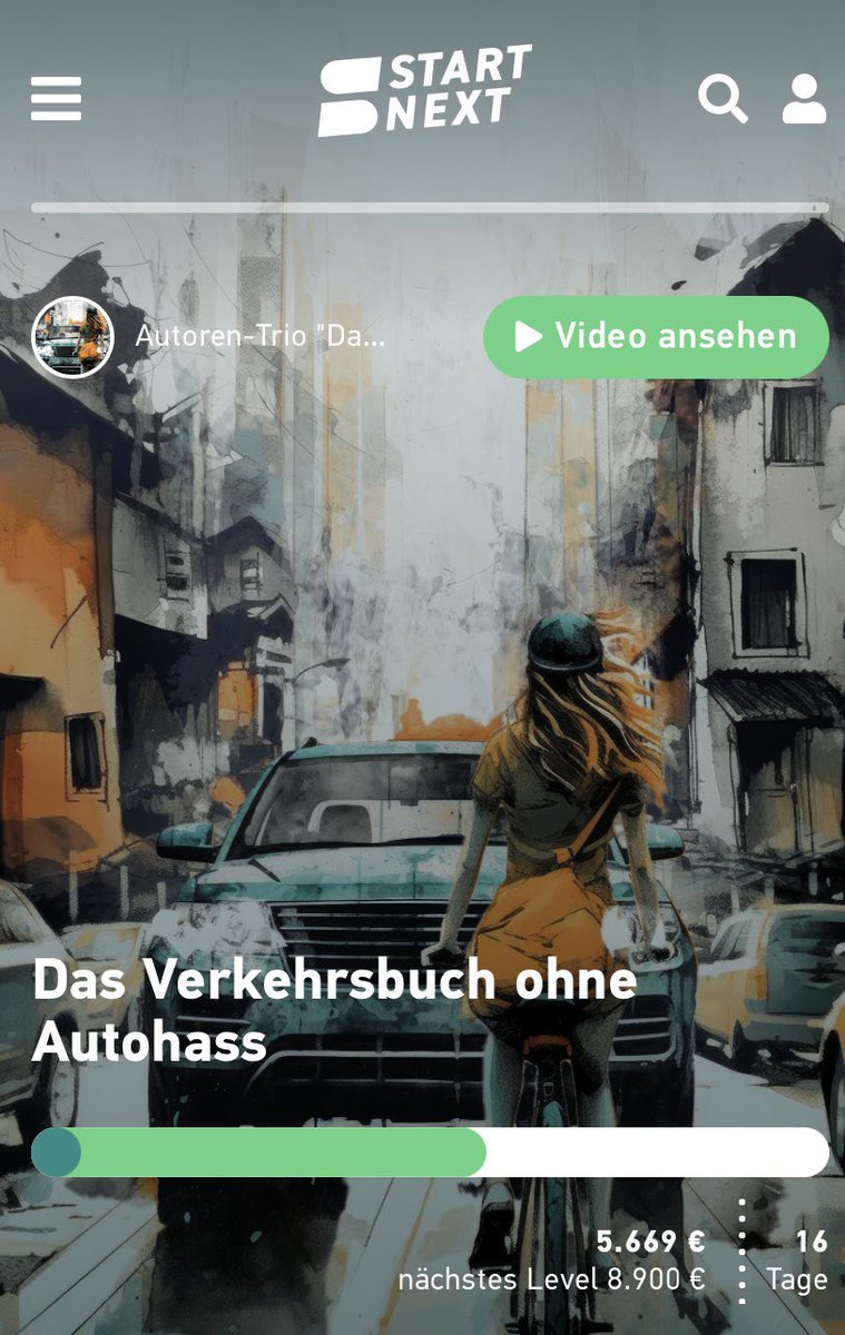 Heinrich Strößenreuther (@wegeheld) on Twitter photo Gerade das Crowdfunding-Level 5.500€ geknackt bei <a href="/startnext/">startnext</a> - jetzt zur nächsten Etappe. startnext.com/verkehrsbuch-o… <a href="/mbukowski/">Michael Bukowski</a> <a href="/JustusHagel/">Justus Hagel</a> Gerade das Crowdfunding-Level 5.500€ geknackt bei <a href="/startnext/">startnext</a> - jetzt zur nächsten Etappe. startnext.com/verkehrsbuch-o… <a href="/mbukowski/">Michael Bukowski</a> <a href="/JustusHagel/">Justus Hagel</a>