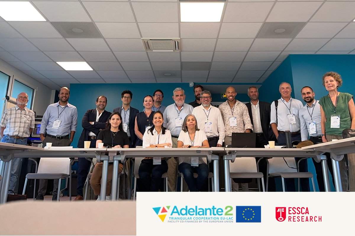 🚀 Lancement de l'initiative "Employee Ownership for Economic Democracy in the Private Sector" grâce au projet ADELANTE UE ALC 2 ! Des universités, dont l'ESSCA, s'engagent pour promouvoir l'actionnariat salarié au Mexique, contribuant ainsi aux Obj. de Développement Durable.