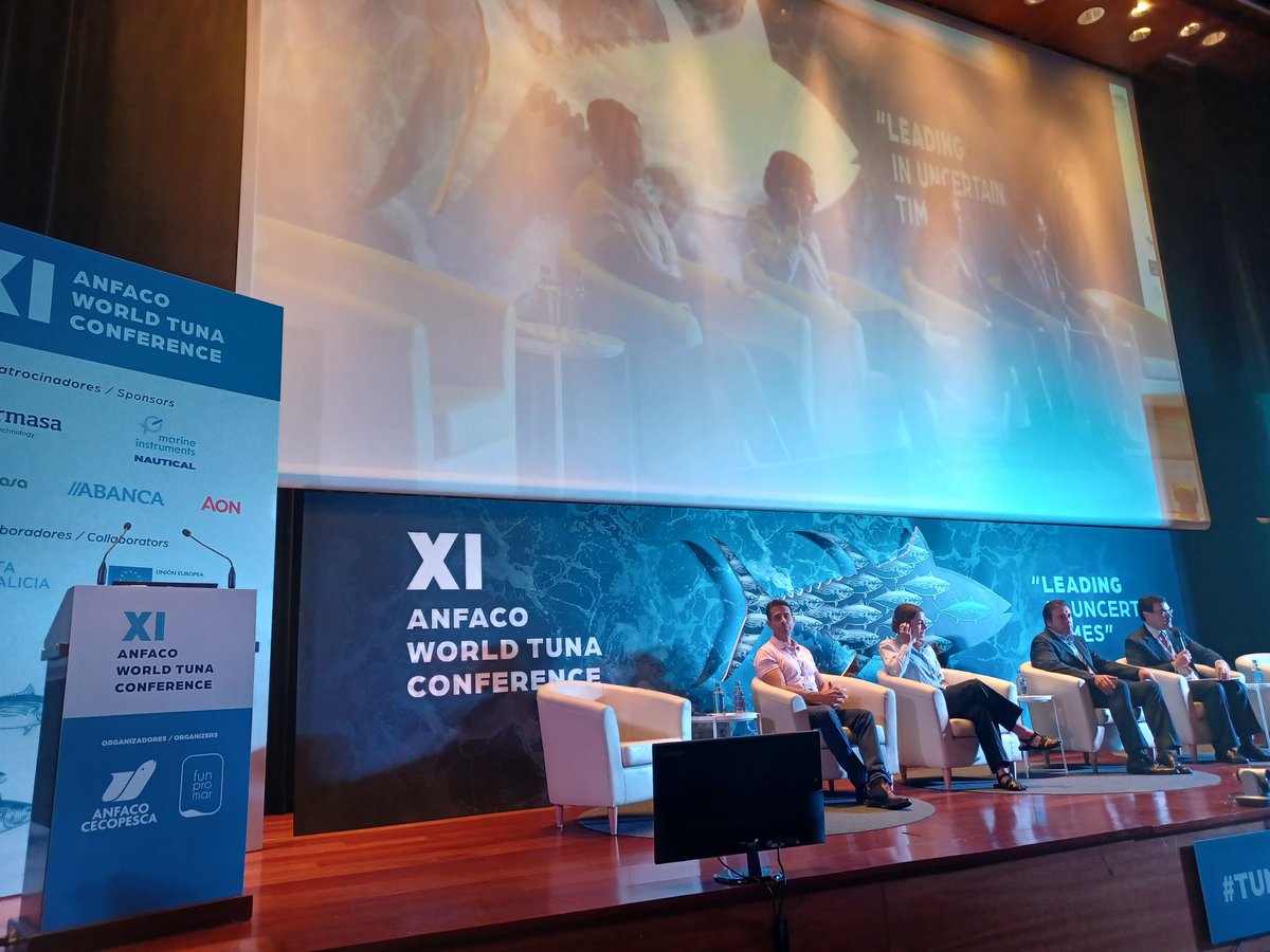 BermeoTuna's tweet photo. Arranca #TunaVigo2023 🐟🐟🐟

@anfaco #WorldTunaConference https://t.co/6YL0RTNIV1
