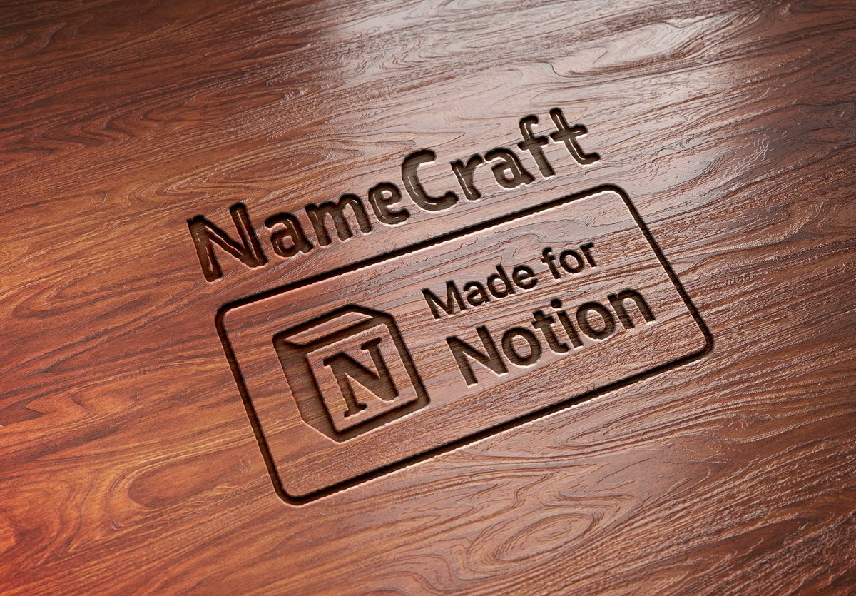 🚨 GIVEAWAY for 48h🚨

Never run out of ideas for naming your templates, products, or services 💥

Get NameCraft NOW for FREE 🤑 Notion AI-powered Name Generator 😎

👉RT this tweet
👉Comment "NameCraft"

...and I´ll DM the link.