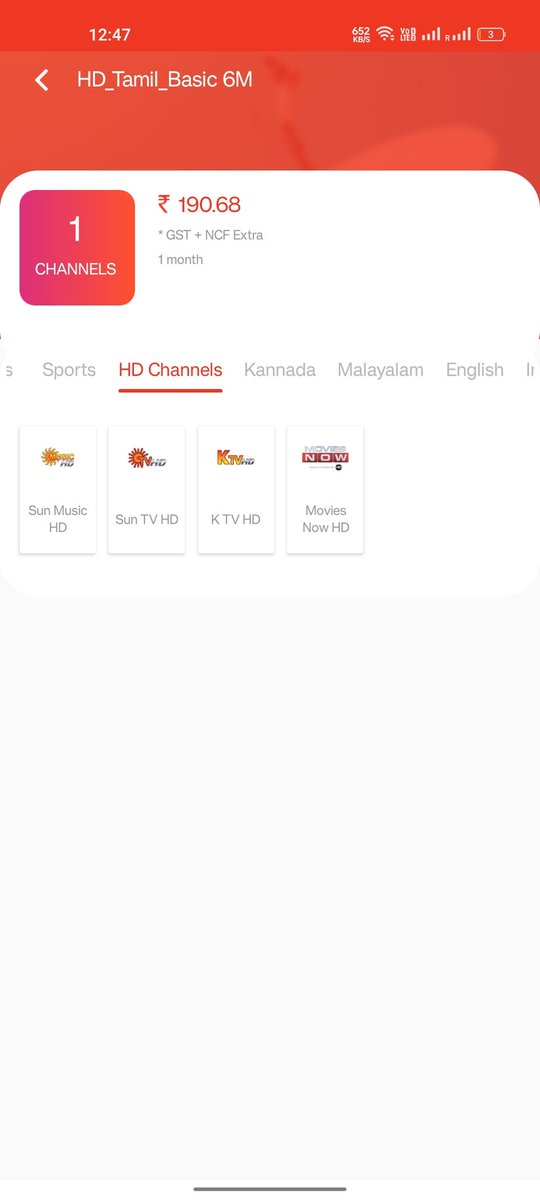 GuruChandran99's tweet photo. Even though if the package is active I am unable to view channels @SUNDIRECTIndia no HD channels are coming

Customer number 9442100480 https://t.co/ITGSHJ3TRo