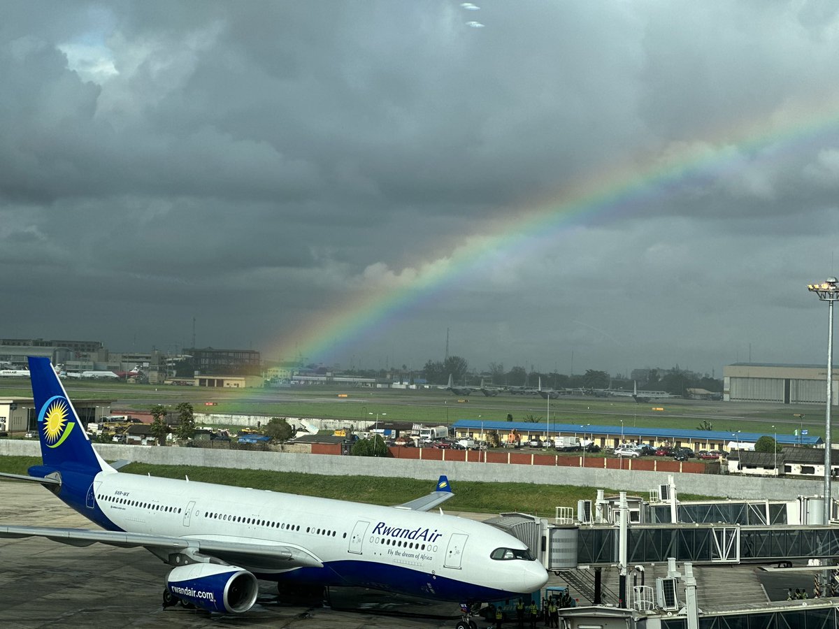 suleimana's tweet photo. who’s going to tell our positive stories for us?

I observed Lufthansa airline passengers from Frankfurt complete immigration in less than 30 minutes yesterday, it was sheer brilliance to watch the men and women of the NIS at their best

There’s a rainbow on the horizon, loud it. https://t.co/wt6t78jHOe