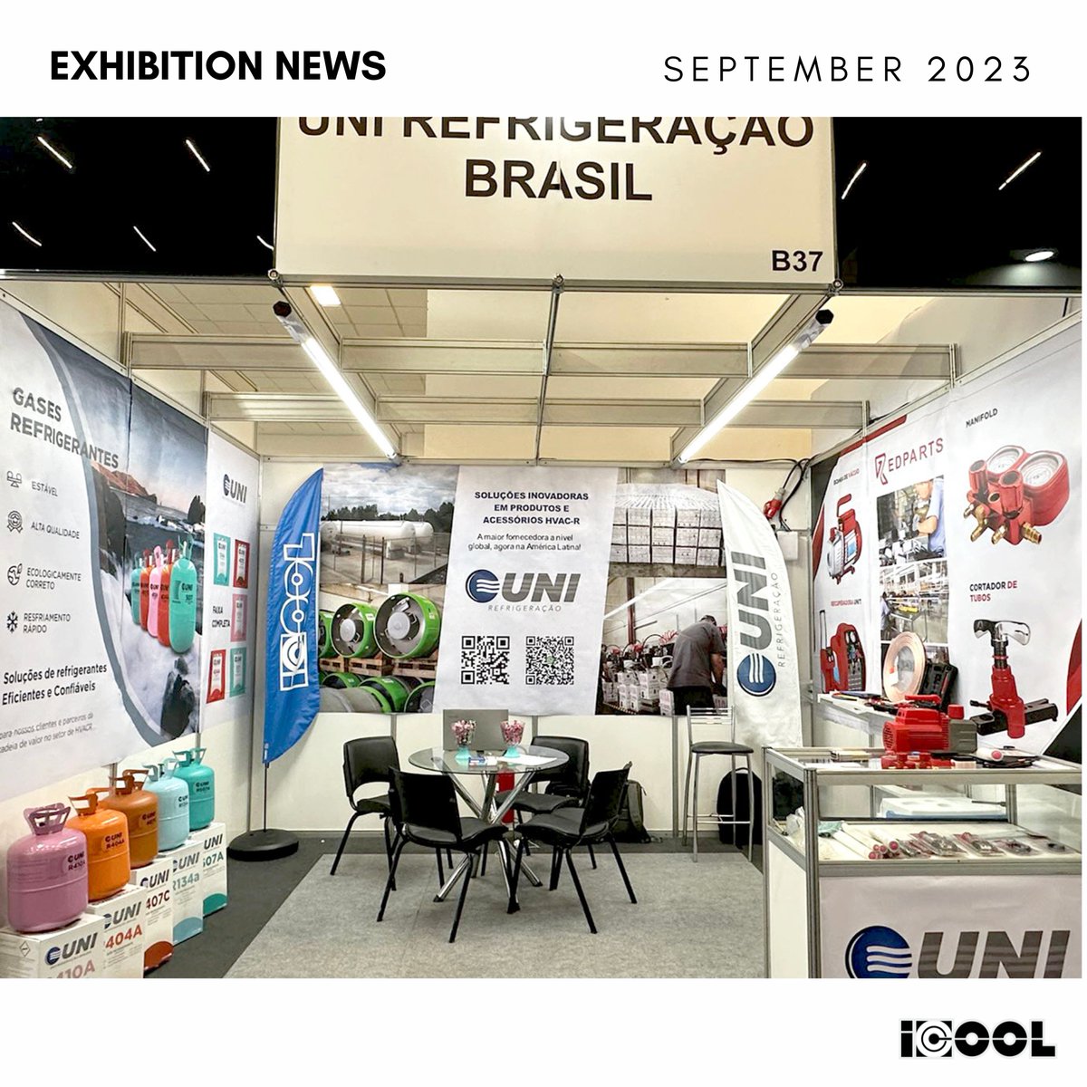 ICOOL_official's tweet photo. #FEBRAVA 2023 has already started

We are all waiting for you at booth B37📍

📢The exhibition will run until 15th September, do not miss out on the opportunity to explore our quality #refrigerants and other #HVAC products

Come to visit us 👀👀👀 https://t.co/zL1of8GDM0