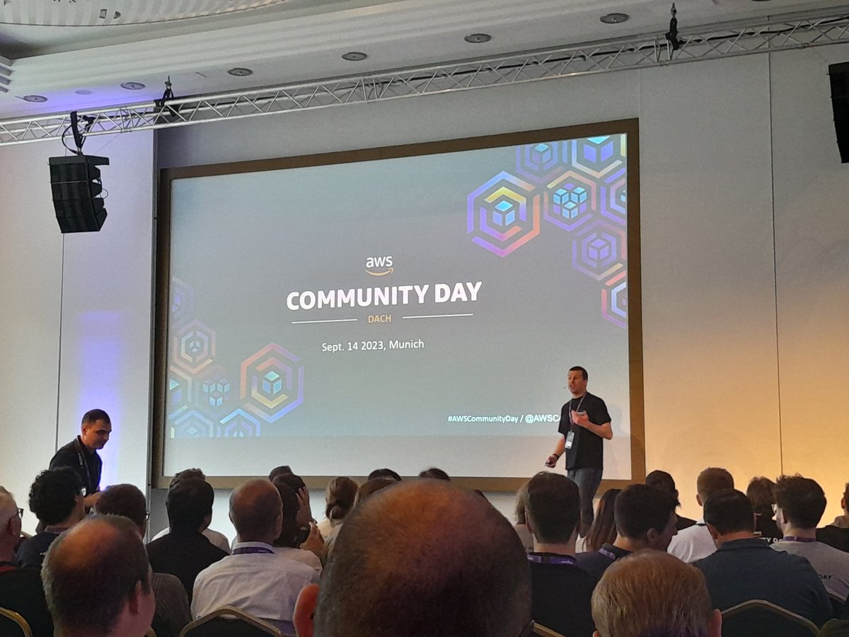 .<a href="/Osterjour/">Markus Ostertag</a> opening AWS Community DACH!