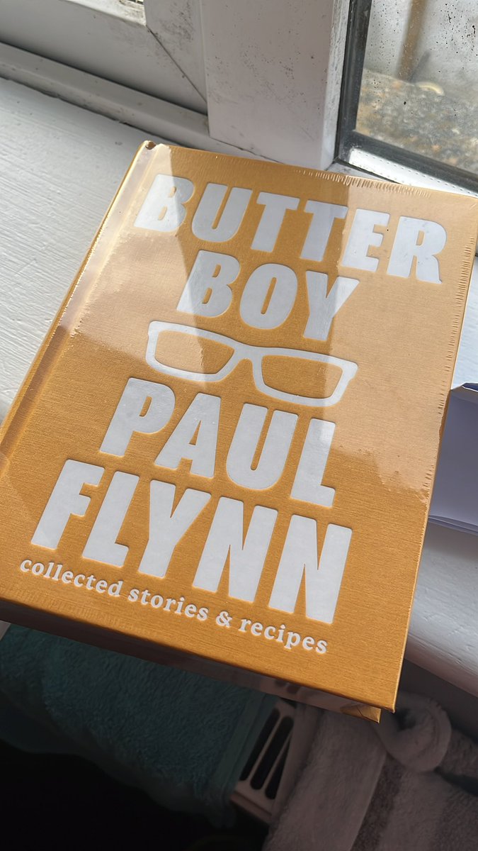 Looking forward to this spreadable feast of words <a href="/paulflynnchef/">Paul Flynn</a>