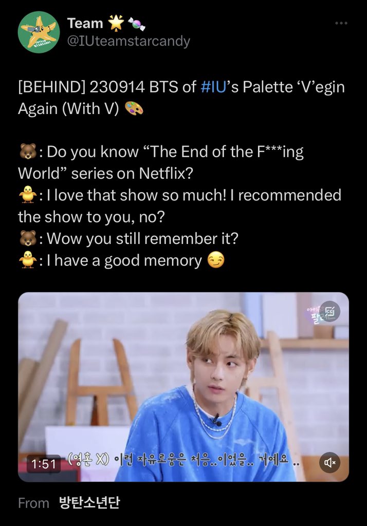 btsiuthinker's tweet photo. Sending each others videos and now recommending shows to each other! 😭😭😭 https://t.co/2U2qqpAZLv