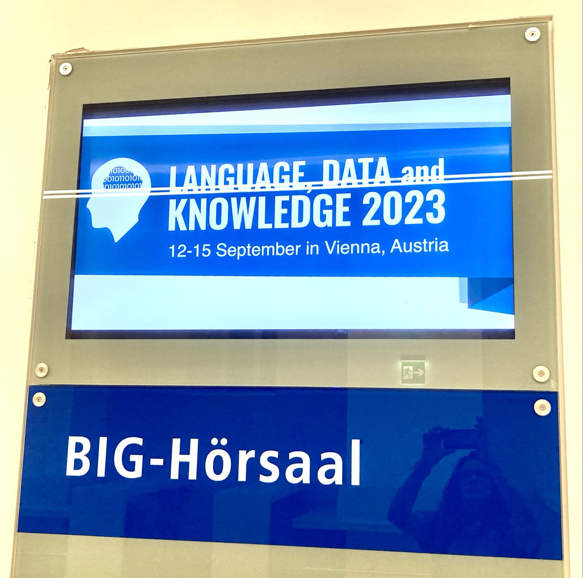 acastrosalgado's tweet image. LDK 2023 conference starting now.  #ldk2023👇