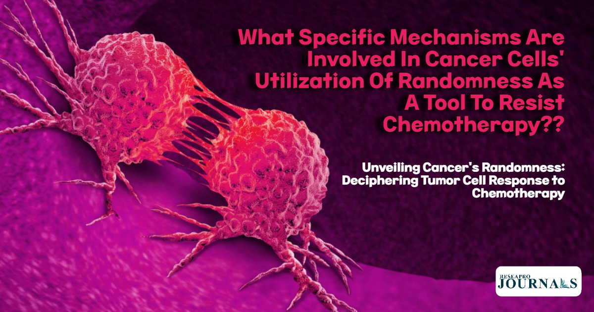 ReseaproJCTaI's tweet photo. Cancer cells have an innate randomness in their ability to respond to chemotherapy, which is another tool in their arsenal of resisting treatment, new research led by the Garvan Institute of Medical Research shows.

#reseapro #reseaprojournal #newjournal #cancerjournal #cancer https://t.co/CfRN1USsTs