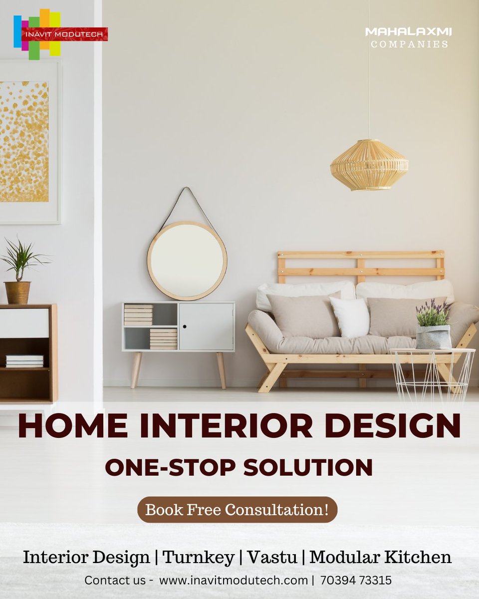 InavitModutech's tweet image. Your search for the perfect home interiors ends now!
Get your dream home interiors done by *Mahalaxmi Companies*.

#InavitModutech #interiorsbyyogesh #HomeInterior
#homedecor
#homedesign #homedecoration #homeinteriordesign #ineriordesign #interior #mumbaiinteriors #mumbaikar
