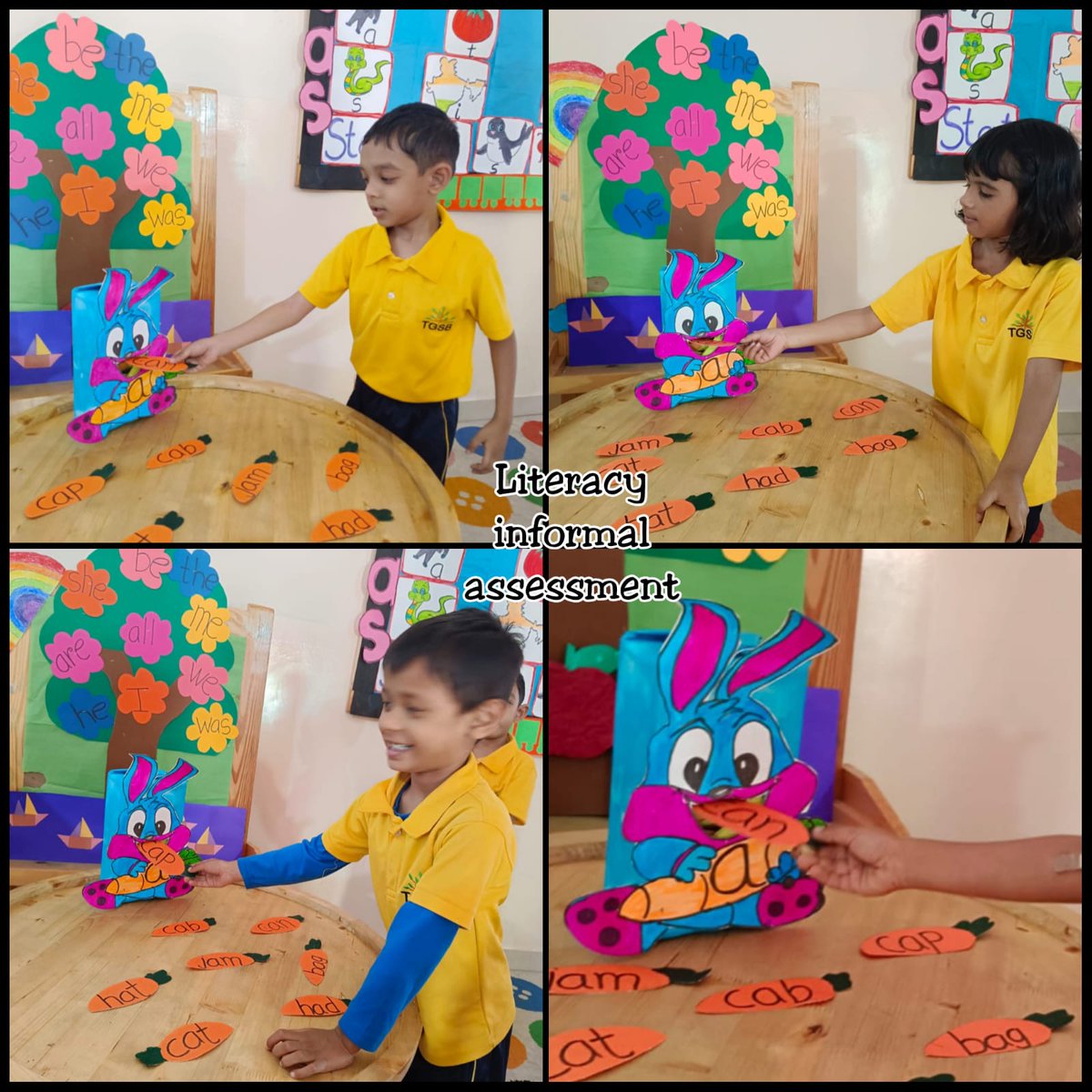 TheGreenSchool5's tweet photo. Exploring, Playing, Learning and assessing – The Pre-Primary Way in the kindergarten TGSB!!Informal assessments provide ongoing feedback on a student's progress, help teachers adjust their teaching strategies, and identify areas where students may need extra support. https://t.co/qbO25cBJAZ