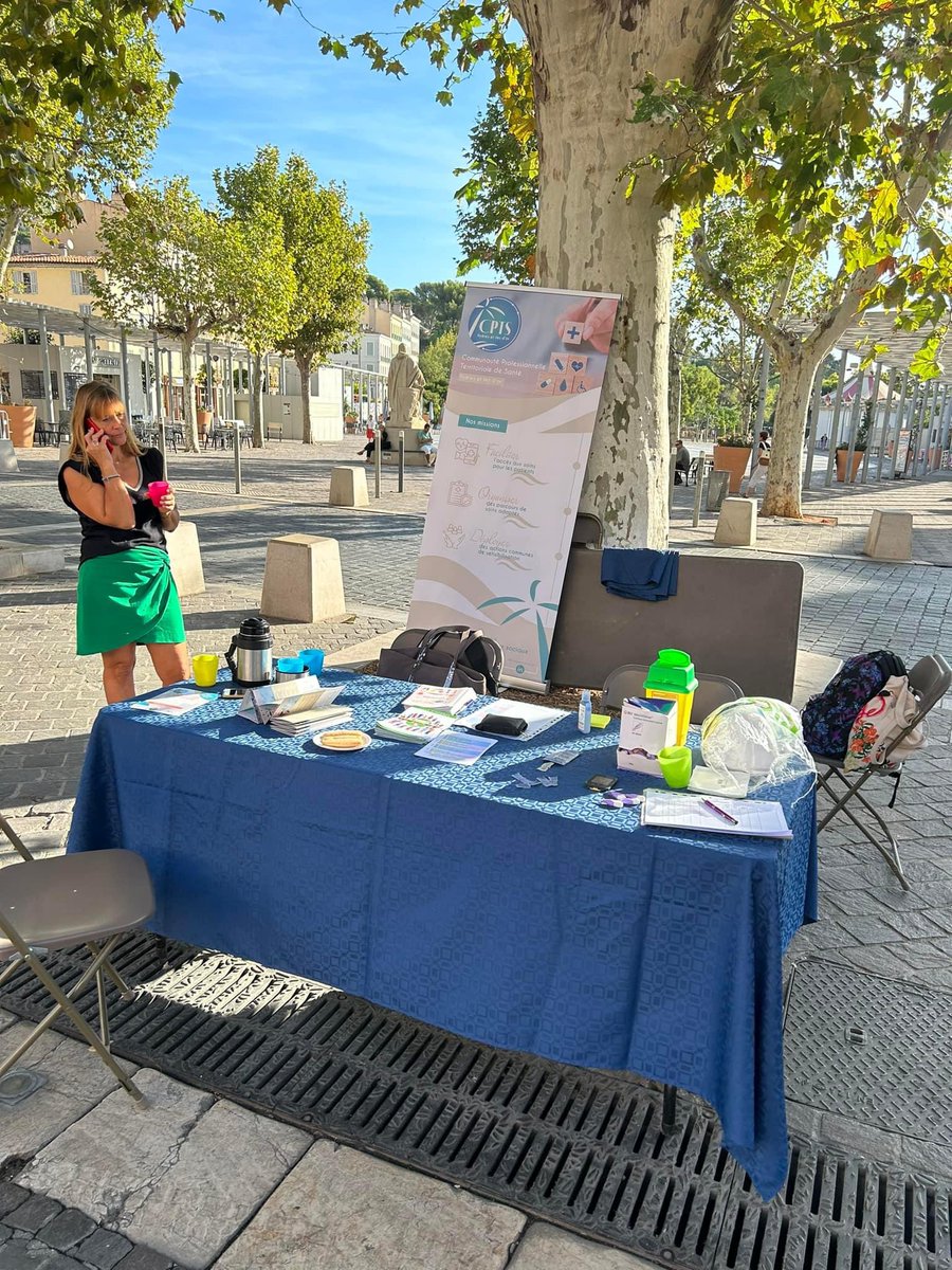 CPTSde_Hyeres's tweet photo. Retrouvez nous ce matin place Clemenceau @villedhyeres pour un #dépistage gratuit du #diabète. https://t.co/2ryYqsPbOI