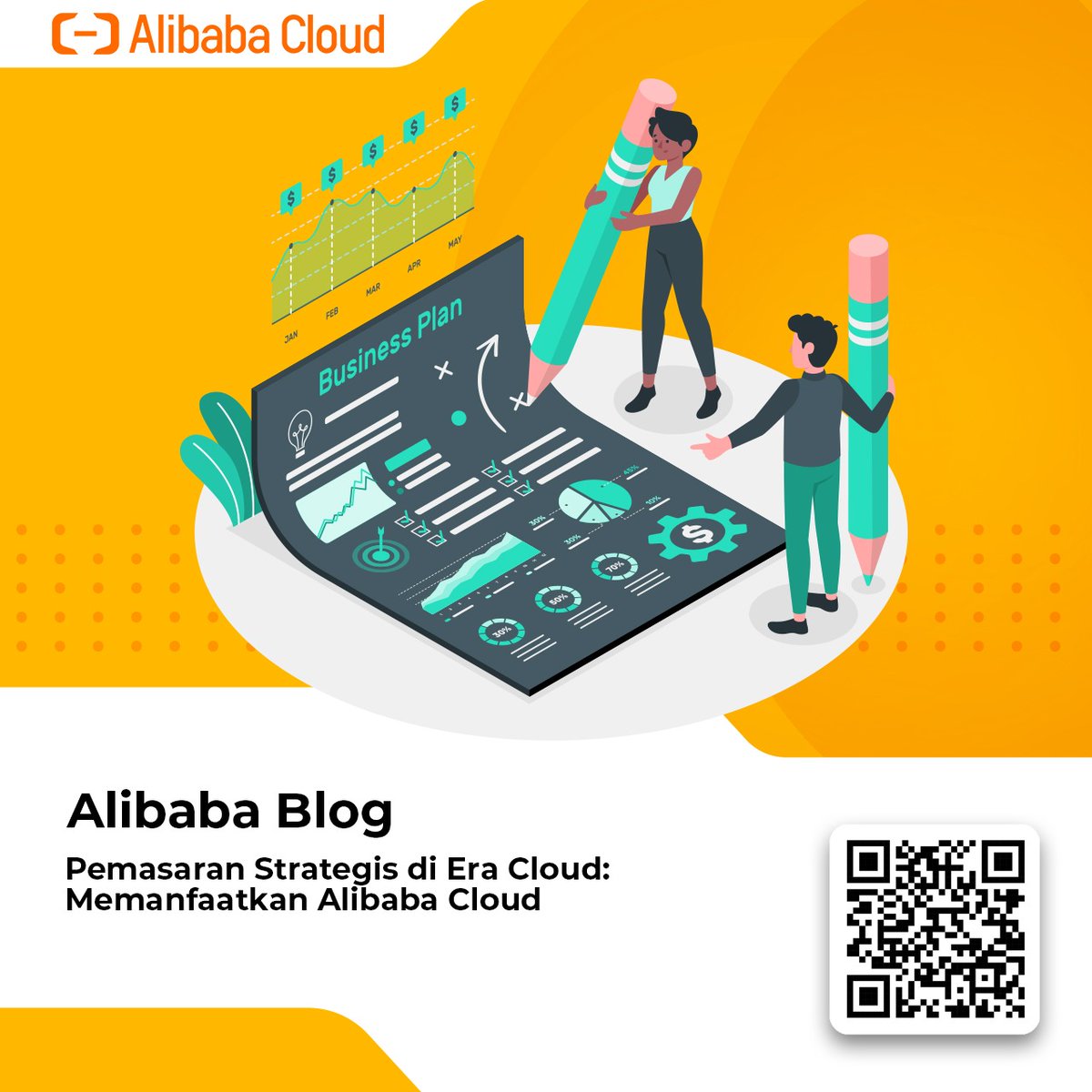 alibabacloudid's tweet photo. Artikel ini berfokus pada bagaimana bisnis dapat menggunakan Alibaba Cloud untuk meningkatkan pemasaran mereka ke tingkat berikutnya.

Scan barcode untuk pelajari sekarang atau kunjungi https://t.co/1ofGB4UyOo.

#Alibaba
#AlibabaCloudIndonesia
#AlibabaBlog https://t.co/FaKS77eBet
