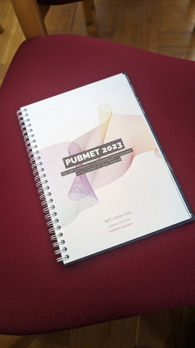 In Zadar for #Pubmet2023  giving a talk on #DINI Certificate and its #OAI validator.