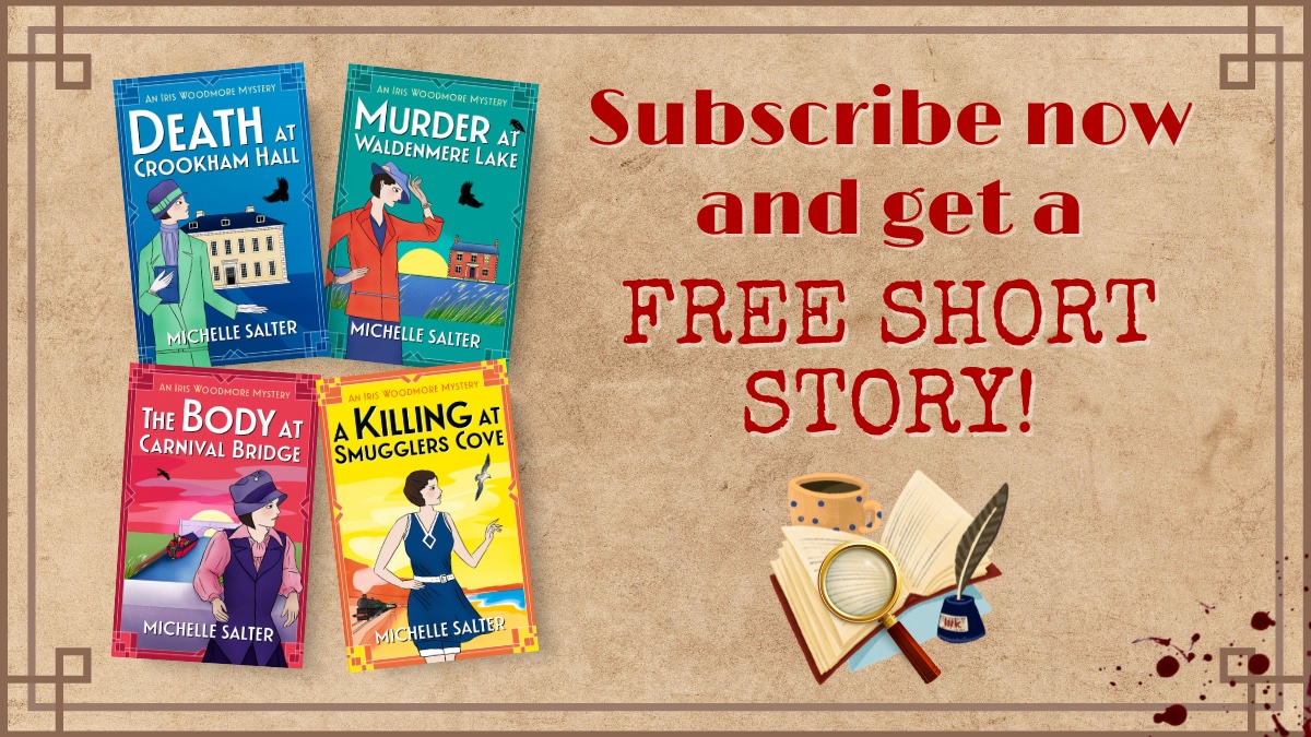 Subscribe to my free newsletter for competitions, signed copies, the latest news and an Iris Woodmore short story, One Knife Too Many... 🔪🔍 @BoldwoodBooks bit.ly/MichelleSalter…