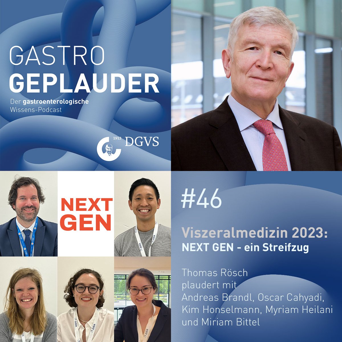 Neues von der DGVS - Gespräche und Eindrücke vom gestrigen Next Gen Tag. Gleich reinhören dgvs.de/aus-dem-fach/k…