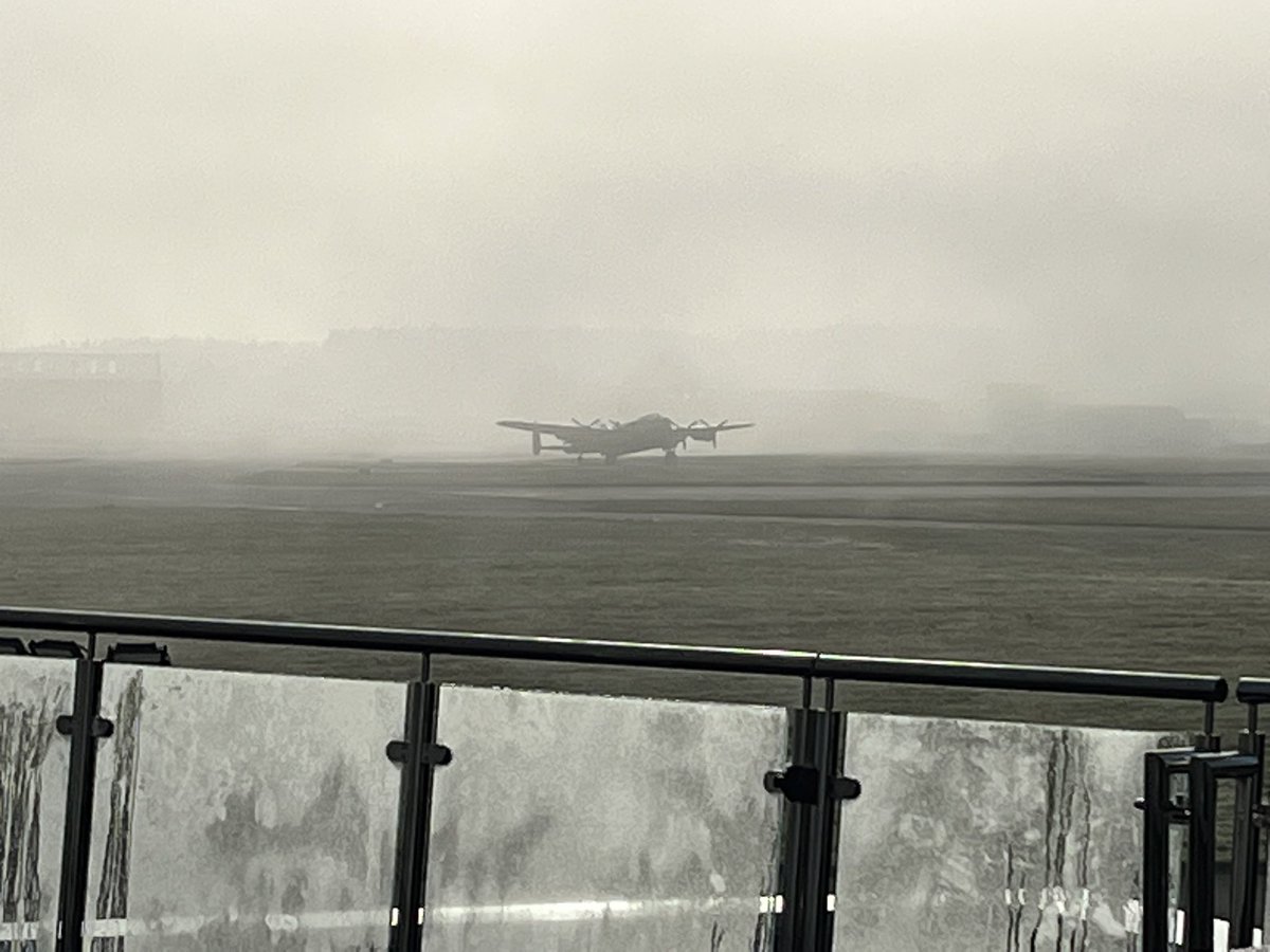 SmartBaseUK's tweet photo. Nice sunrise on the terrace. Hang on….

#bbmf #gad2023 @jerseyairdisplay https://t.co/0L8iK1nKXE