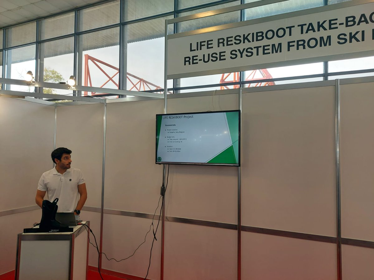 👏 The #LIFE #RESKIBOOT MID-TERM SECTORIAL #WORKSHOP has just begun! In these first moments we listened to the interesting speeches of Giulia Mora (<a href="/WarrantHub/">Tinexta Innovation Hub</a>), Gianluca Pagano (#DALBELLO) and David Gambuli (<a href="/PlasticSort/">PlasticSort</a>). This is just the beginning! More is going to come! 🚀🚀