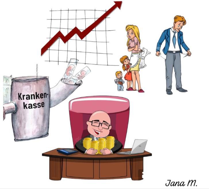 Quo Vadis 🇨🇭

KK-Prämienerhöhung per 1.1.2024 bis zu 10 % !

Die Pflästerli-Politik unseres Parlamentes führt zeitnah zum Kollaps unseres Gesundheits-System's !