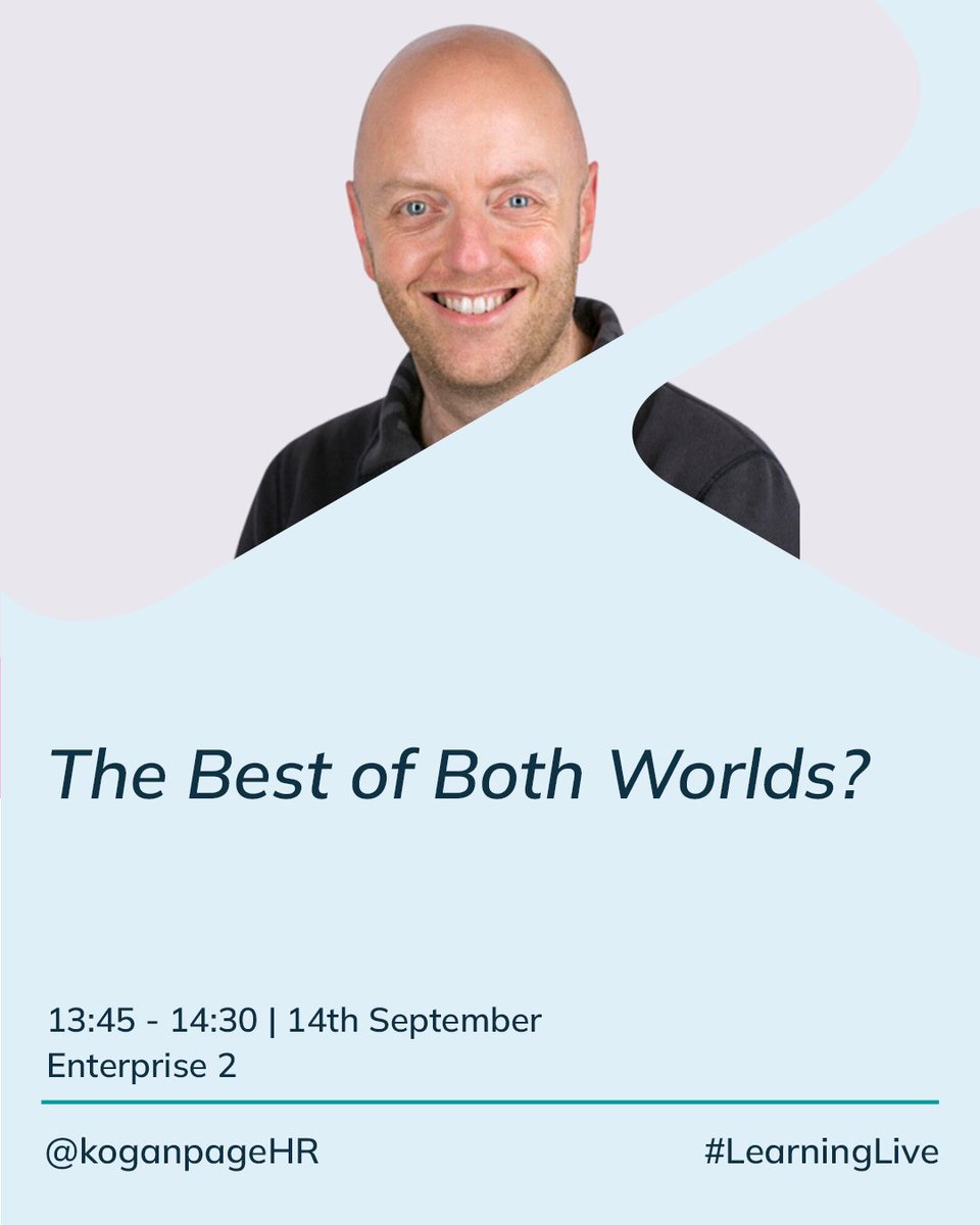KoganPageHR's tweet image. We're back for day two of #LearningLive 2023!

Come find us at stand 48 to check out our selection of #LAndD books and make sure to catch @Gary_Cookson talking about the changes to L&amp;amp;D in the #virtual world at 1:45pm today! 📚