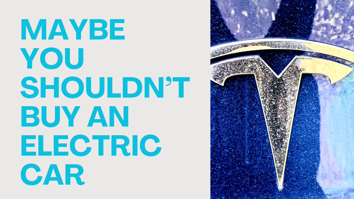 Why An Electric Vehicle Might Not Be Right For You
youtu.be/YbWc1Ih2VG8
#ev #buyingacar #electriccars
