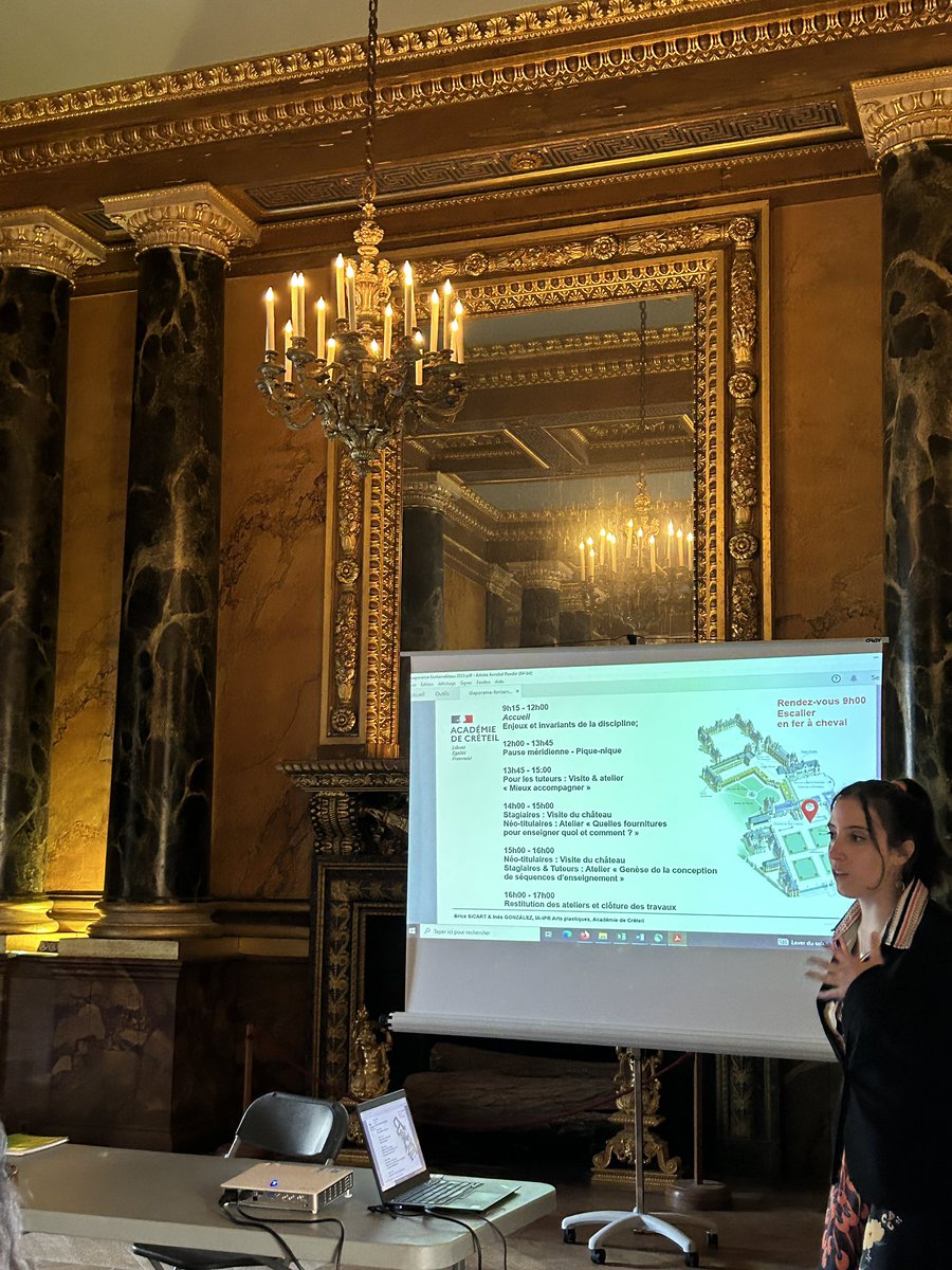 📍Séminaire annuel d’accueil des stagiaires et des nouveaux professeurs d’#ArtsPlastiques <a href="/AcCreteil/">Académie de Créteil</a> <a href="/CFontainebleau/">Château de Fontainebleau</a> 

✅ Une réflexion sur les enjeux et les invariants en #AP 

👉arp.ac-creteil.fr/spip.php?artic…