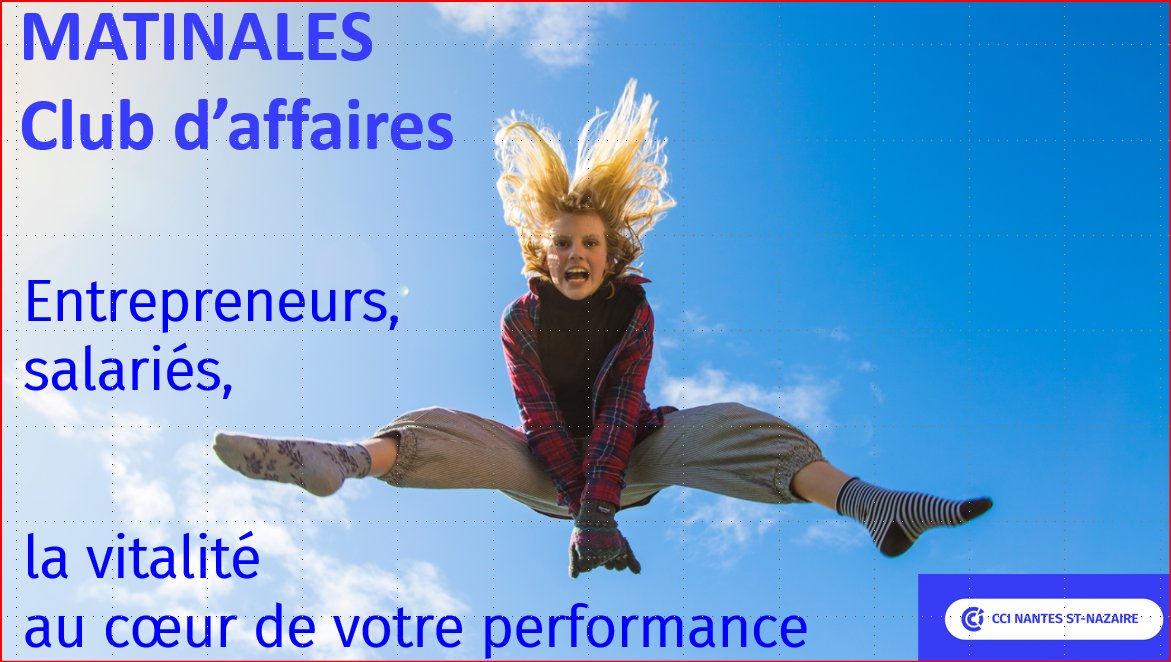 Une Matinale <a href="/CAAClubaffaires/">C.A.A</a> assez originale. Thème : #Entrepreneurs, #salariés, #vitalité au cœur de votre #performance : Mangez mieux, bougez plus, renforcez votre mental, restez en forme toute la journée ! Le @CAAClubaffares  est une association soutenue par la <a href="/CCINantes/">CCI Nantes St Nazaire</a>