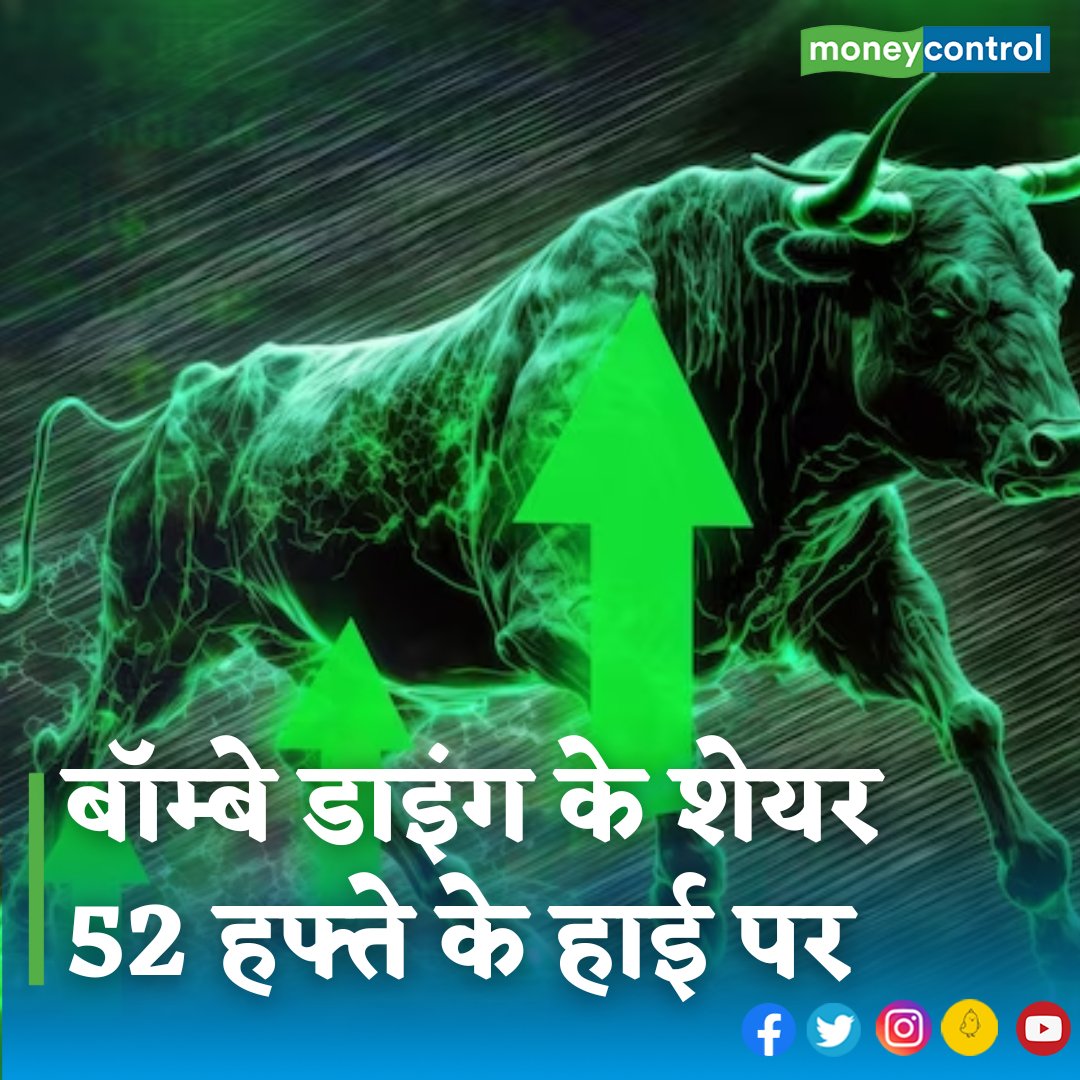 MoneycontrolH's tweet image. #MarketsWithMC: बॉम्बे डाइंग के शेयरों में 20 प्रतिशत का उछाल दर्ज किया गया है। इस तेजी की वजह एक घोषणा रही। आखिर क्या थी वह घोषणा, जिसकी वजह से निवेशकों के सेंटिमेंट को बल मिला, पढ़िए डिटेल

hindi.moneycontrol.com/news/markets/b…

#BombayDyeing #stockmarketnews #tradingview #stockstowatch