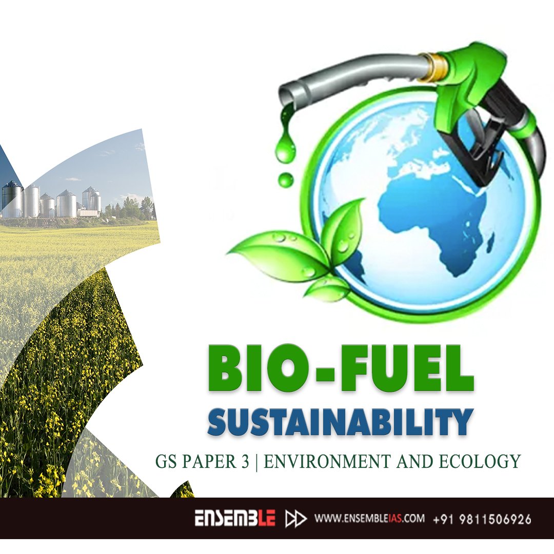 ias_upsc_india's tweet photo. Bio-Fuel Sustainability | GS Paper 3 | Environment and Ecology
https://t.co/Fy7Wr0wLaE
#Biofuel #G_20 #climate_conservation #net_zero_carbon #Ethanol #INTERNATIONAL_ENERGY_AGENCY #GHG #carbon_footprint #Moefcc #modi #save_earth #crop_surplus #green_energy #carbon_emission #UPSC https://t.co/w4is6O9lky