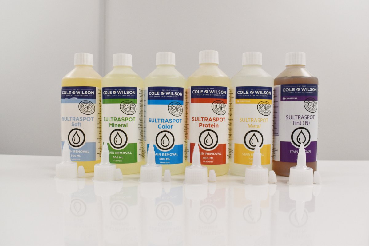 ChristeynsUK's tweet image. Our Cole &amp;amp; Wilson division has a fantastic range of pre-spotters for wet &amp;amp; dry cleaning that will remove even the toughest stains from garments. 

Explore the full range here: coleandwilson.com/pre-spotting/

#ukmfg #drycleaning #wetcleaning