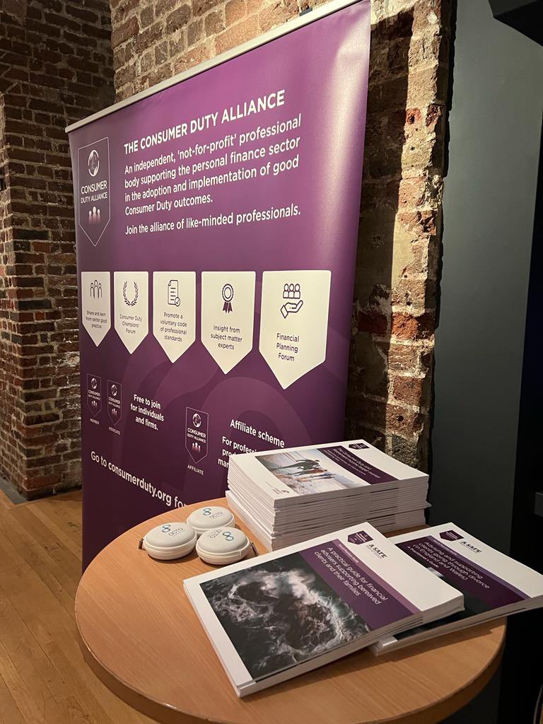 Consumer Duty (@consumerduty) on Twitter photo We are looking forward to meeting everyone at the <a href="/octomembers/">@octomembers</a> #ProgPlan23 today!
Our CEO, Keith Richards, will be in attendance š
#ConsumerDuty #FinancialPlanning We are looking forward to meeting everyone at the <a href="/octomembers/">@octomembers</a> #ProgPlan23 today!
Our CEO, Keith Richards, will be in attendance š
#ConsumerDuty #FinancialPlanning