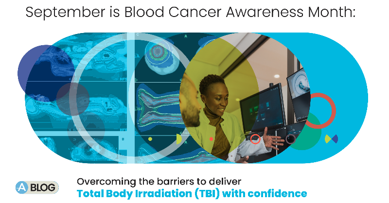 Accuray's tweet photo. Dive into our newest #AccurayBlog! Discover how we're breaking down barriers for Total Body Irradiation during #BloodCancerAwarenessMonth. Don't miss it! #AccurayExpandRT