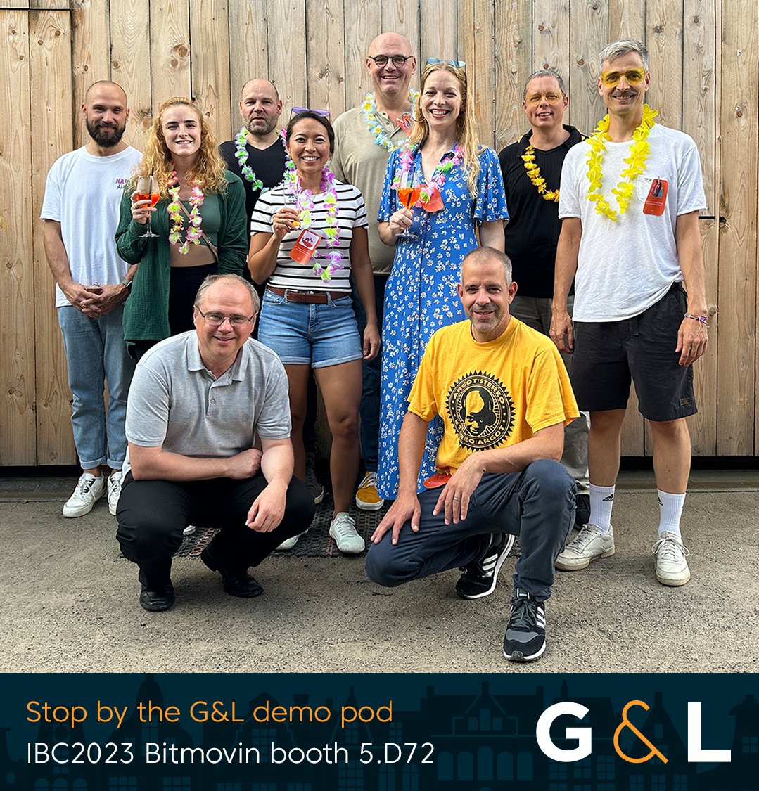 Meet these guys at <a href="/IBCShow/">IBC</a>! 😎

Make sure to stop by the G&amp;L demo pod 📍 hall 5, booth D72, kindly supported by our trusted partner, <a href="/bitmovin/">Bitmovin</a>.

Just come along or book a meeting in advance: gl-systemhaus.de/en/events/ibc-…