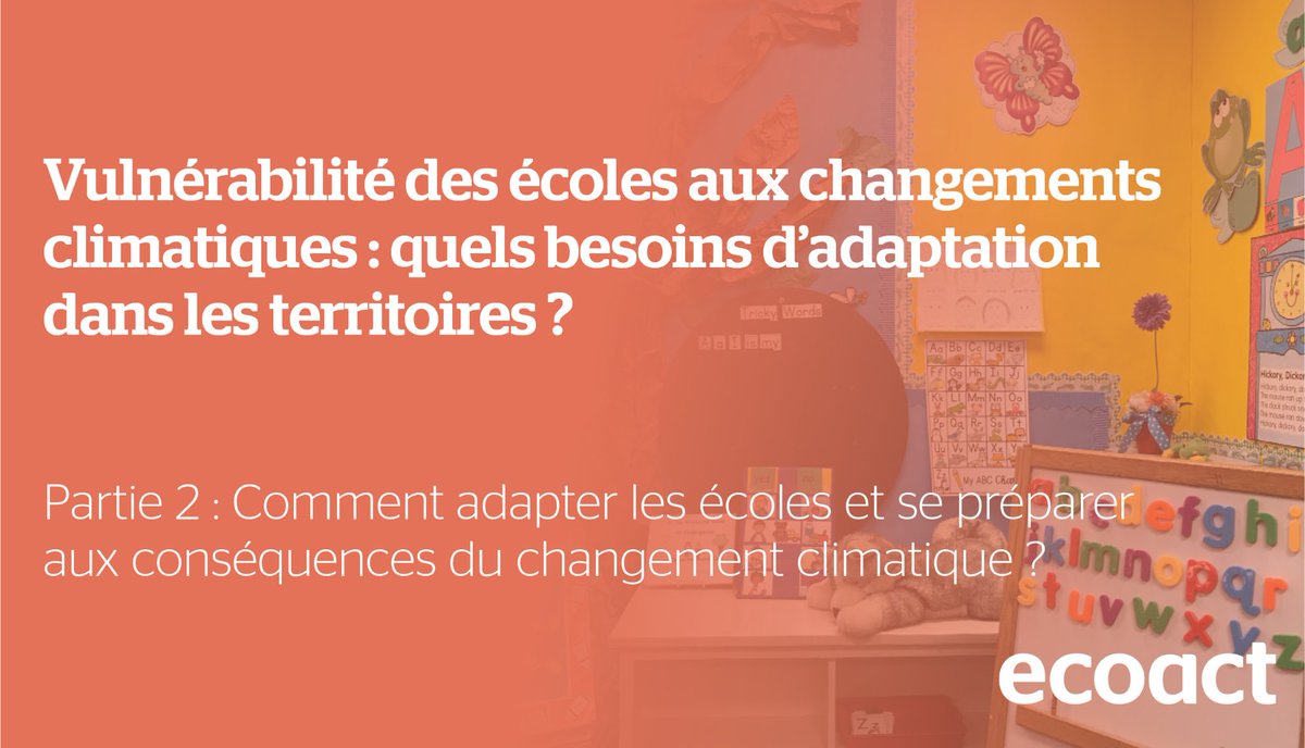 🌡️🏫 Écoles maternelles et #changementclimatique : quelles sont les solutions d'adaptation au sein des #territoires ? ? hubs.li/Q022cm1T0