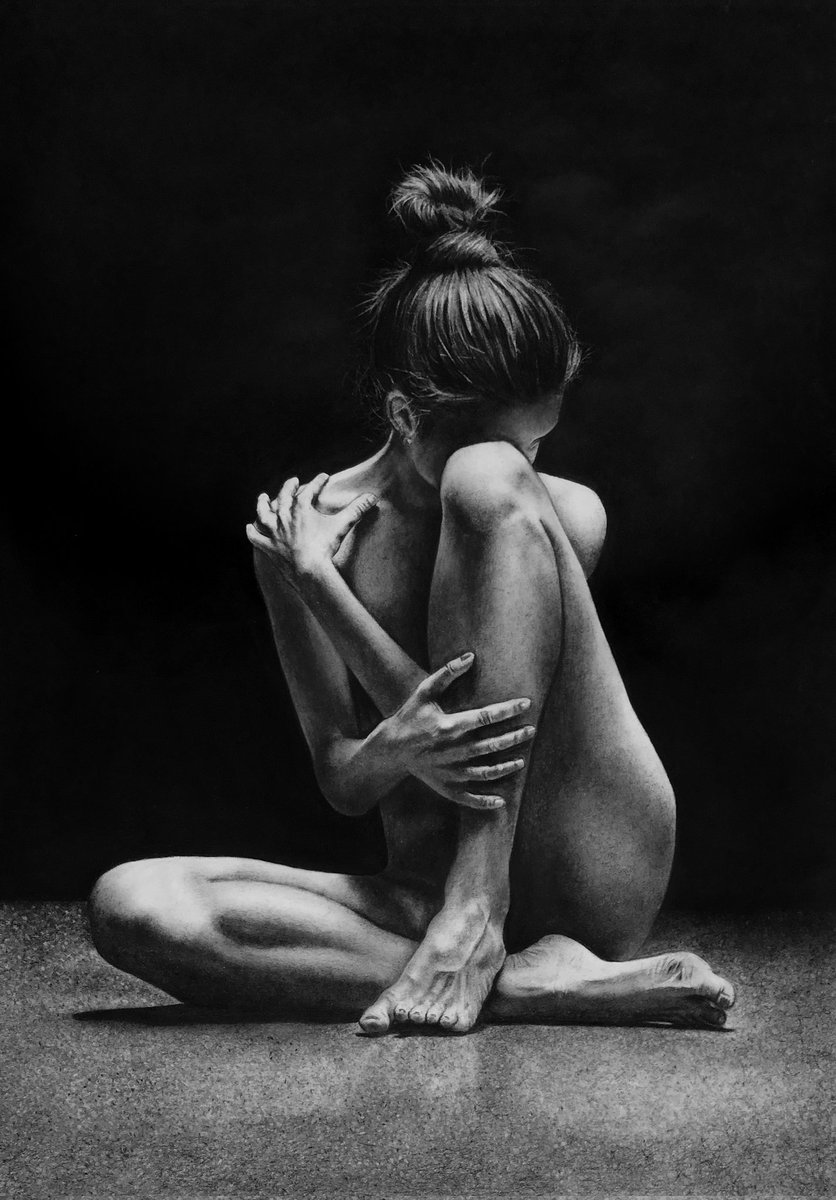 Niloufar__ghr's tweet photo. Morning + Sold 😍

Special thanks to dear @filos for collecting my drawing on objkt 💙
I really appreciate your support dear 💙🫂

'Loneliness'
- 5/12 ed left
- 8.5 $XTZ

Link + WIP 👇 #Pencil_Dreams https://t.co/QBfSVVJkyL
